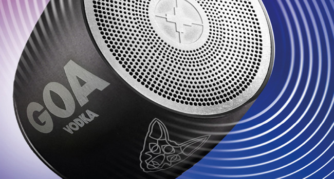 GOA Vodka Bluetooth speaker